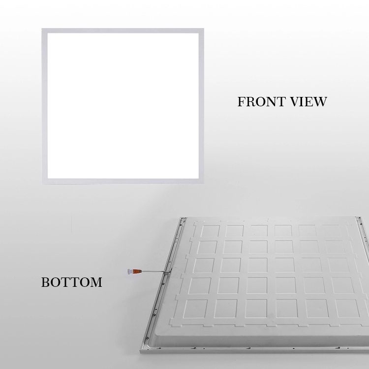 30w 40w 48w Recessed Square Ceiling 2x2 600x600 60x60 Aluminum Back Lit Recessed Light Led Flat Panel Lights