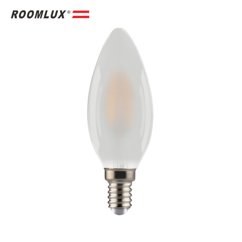 AC E14 220V 4W 2700K LED Filament Candle Bulb C35 C35T Clear Frosted Glass Chandelier Lighting Bulbs