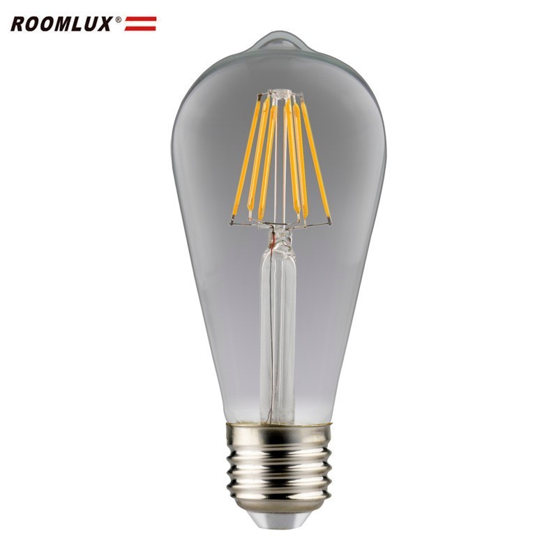 LED Filament Bulbs E27 Warm Yellow Chandelier Vintage ST64 Filament Lamp Bulb