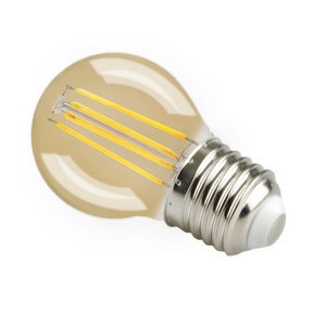 Antique LED Lamp 4W Dimmable 2200K E12 E14 Candelabra Base G45 Amber Glass Globe LED Filament Light Bulb