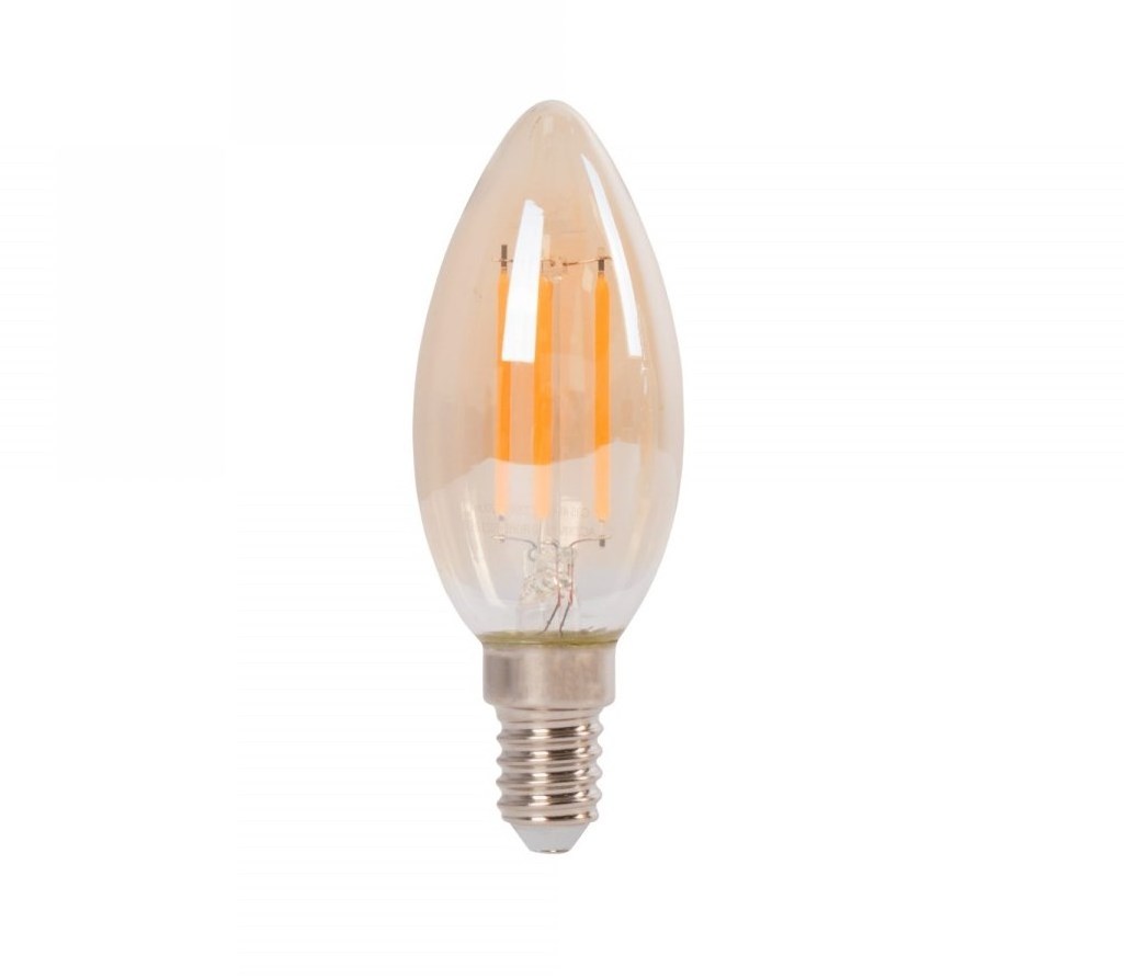 E12 E14 LED Candelabra Base Lamp 40Watts Incandescent Bulb Replacement C35 LED 4W Filament Bulb