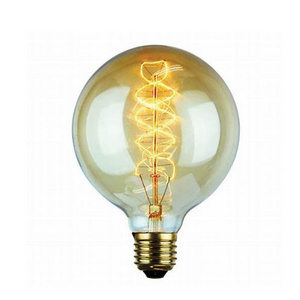 2200K 2700K Amber Warm White Flex Filament Led Bulb Dimmable A60 G80 E27 Soft Filament Led Bulb