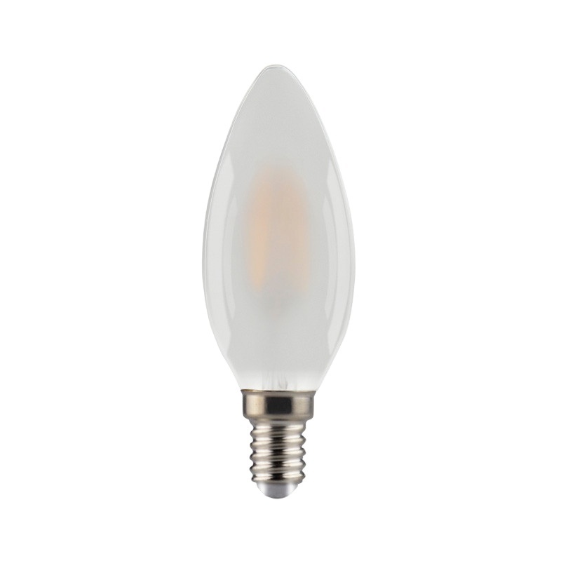 2w 4w 5w E14 LED Dimmable Frosted Small Screw Lamp Warm White 2700K C35 LED Filament Candle Light Bulb