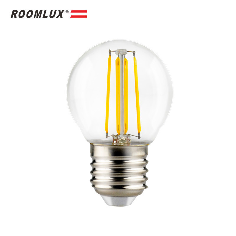 Led Edison Globe Light Bulb Warm White Frosted Glass Bathroom Light G45 Filament Light Bulb