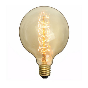 Traditional edison bulb E27 B22 vintage lamp G125 G80 25w 40w 60w incandescent light bulb