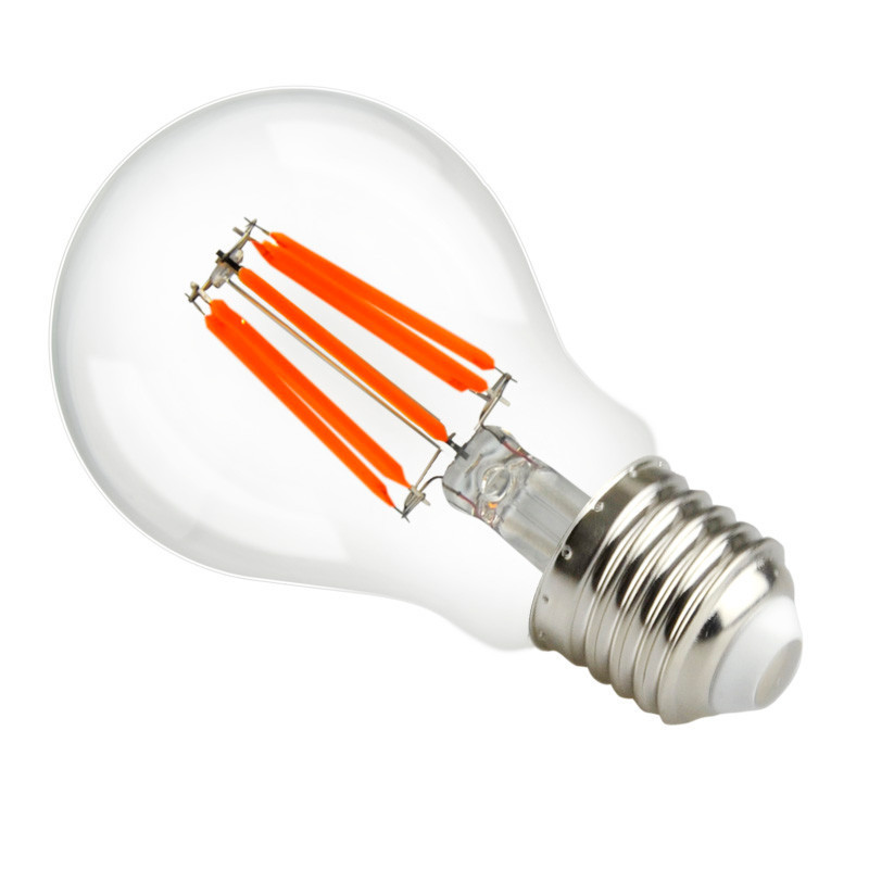 Factory 2W 4W 6W 8W 10W LED Filament Lamp Light A60 Clear Amber Opal Led Filament Bulb