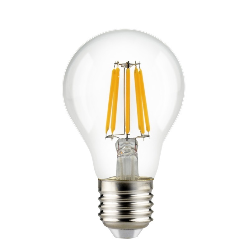 Factory Led Bulb Light Decoration Dimmable Lamp A19 4w 6w 8w Filament Bulb