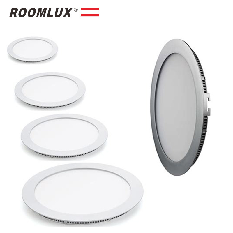 7 Inch LED Round Flat Panel Light Recessed Led Light Dimmable Edge-Lit Led Panel Light