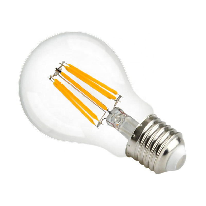 Led lights china wholesale 6w 8w 9w 12w 15w A60 led filament bulb