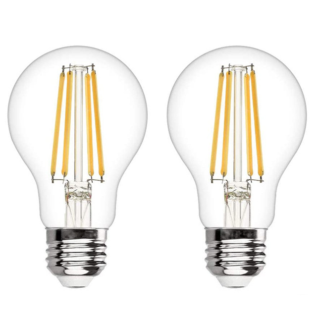 Led lights china wholesale 6w 8w 9w 12w 15w A60 led filament bulb