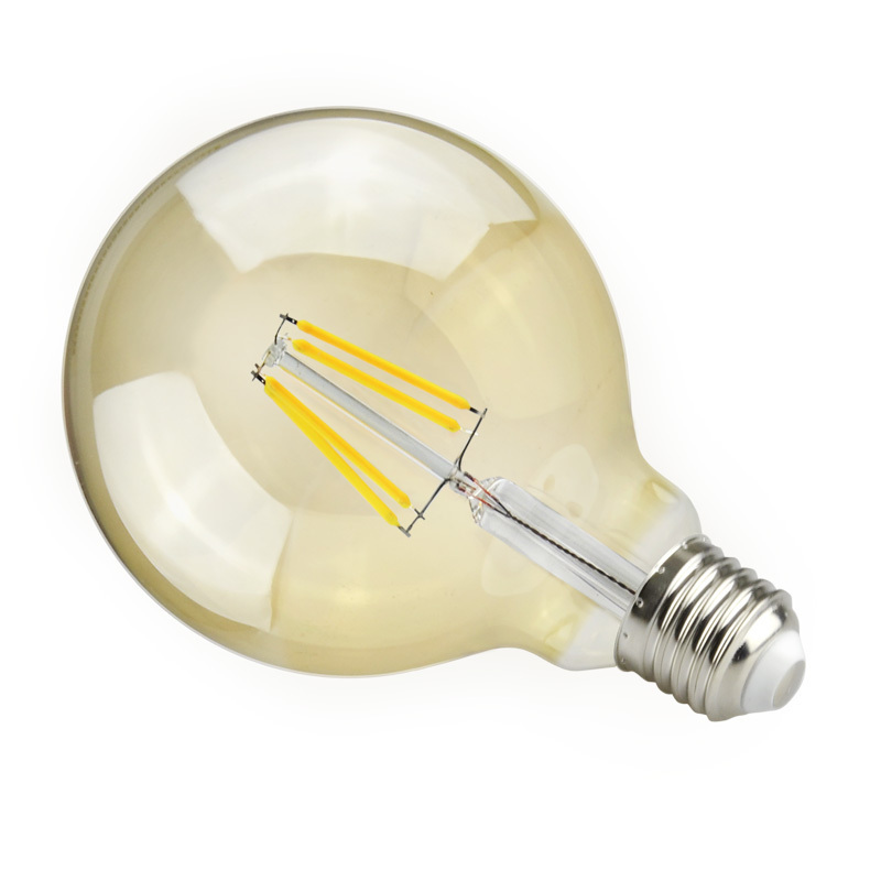 Led filament bulb A19 C35 G45 A60 G80 G95 E27/B22 4W 6W 8W filament led bulb lamp light