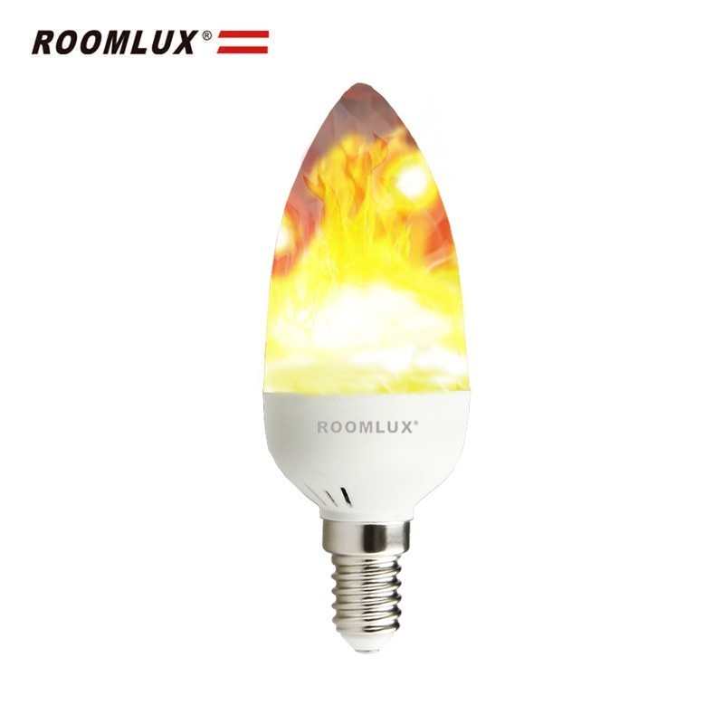 0.5W G4 LED Fire Effect Light Bulb 12V Flickering LED Flame Lamp 1700K Nature Fire Light Bulb for Christmas