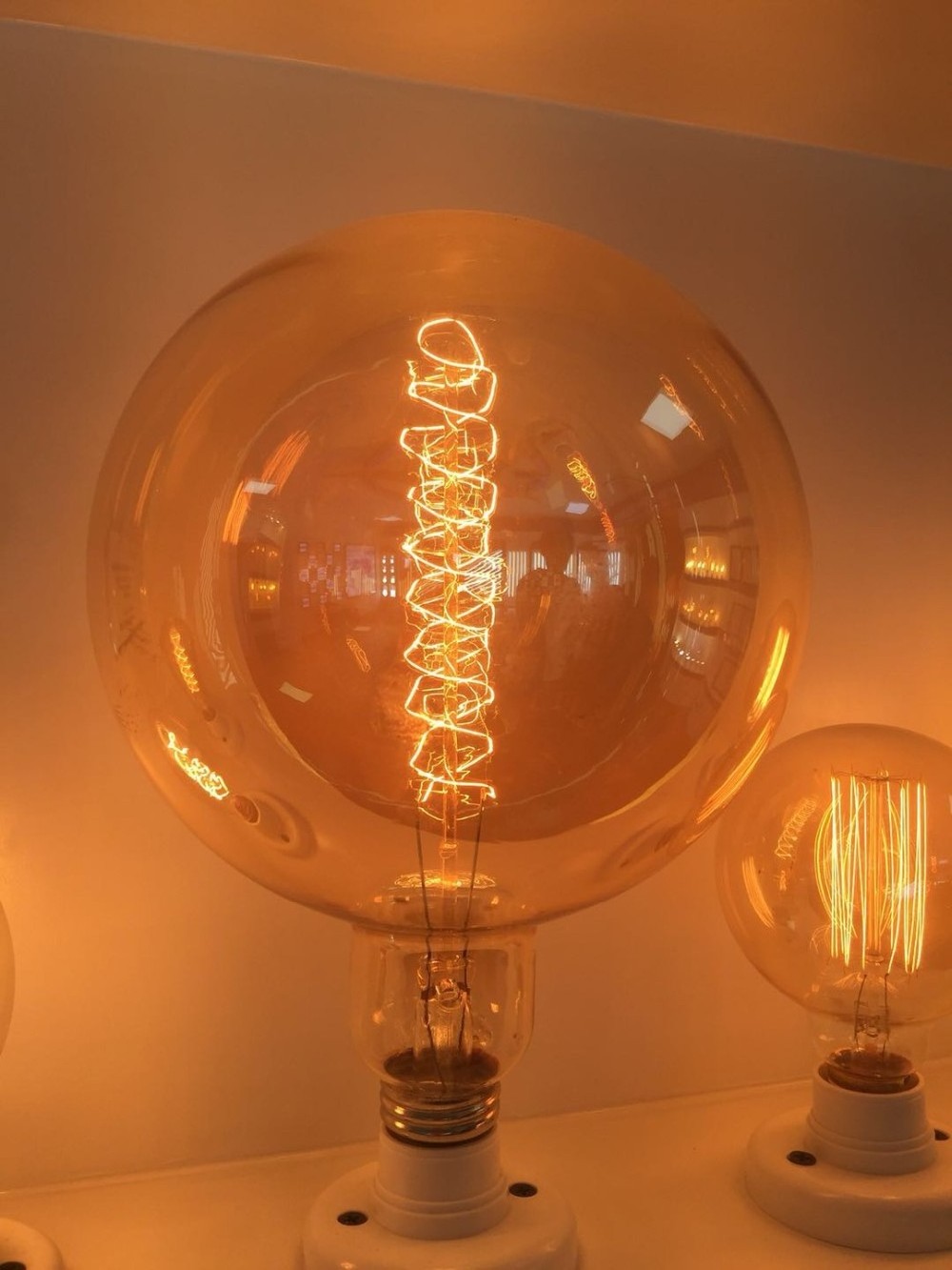 LED Filament Vintage Globe Edison Bulb