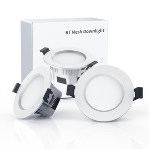 Factory made remodel led downlight 6 recessed downlight led 9w multicolored dimmable down light