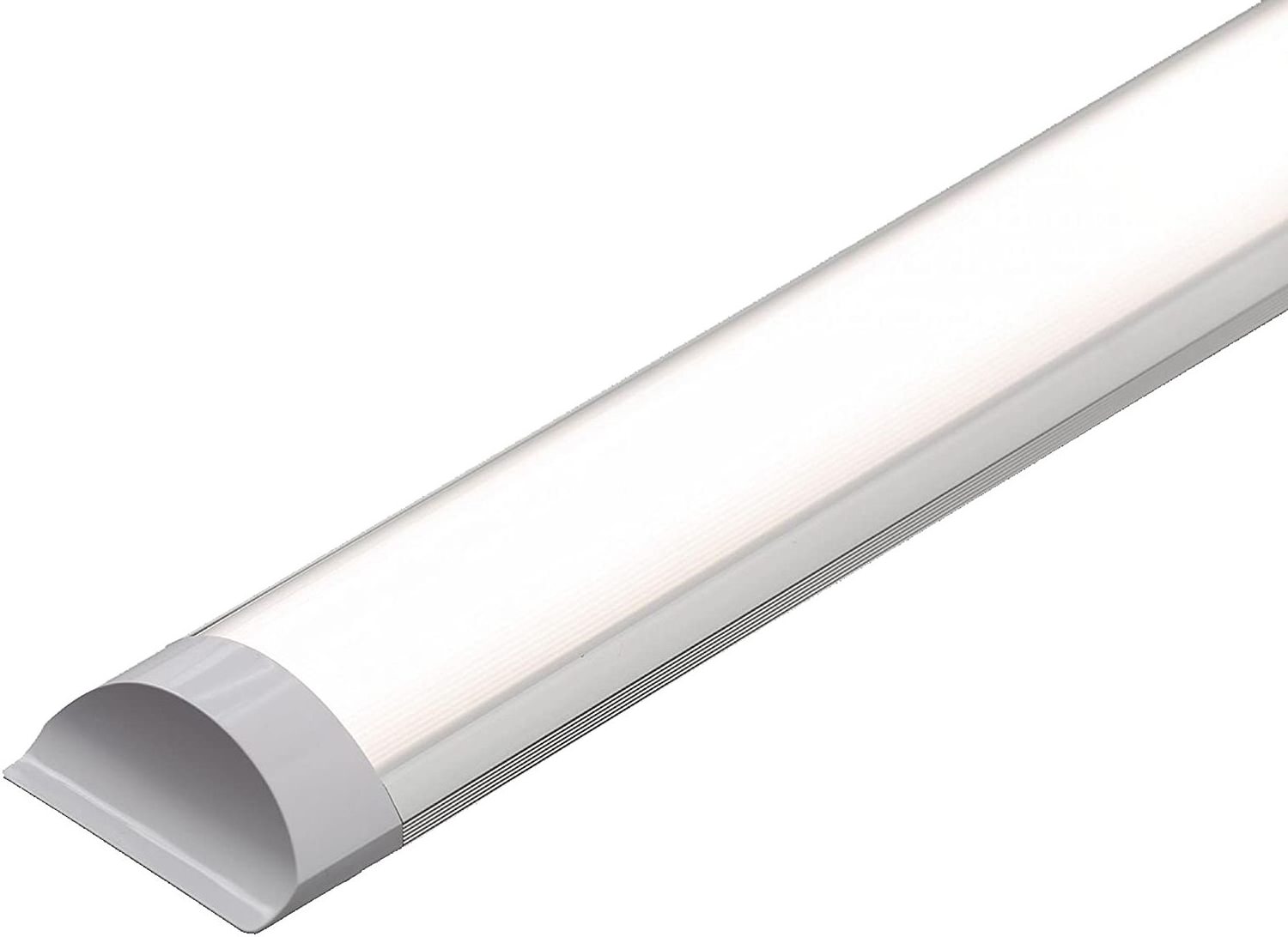 LED Batten Slimline Profile Wide Tube Day White Available in 1ft 2ft 3ft 4ft Wall and Ceiling Light Replaces 90W