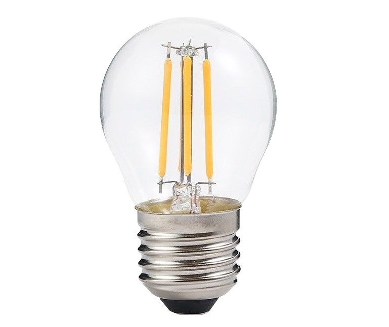 360 Beam Angle G45 4000K 6500K No Flicker E12 Candelabra Base Led Filament Bulb