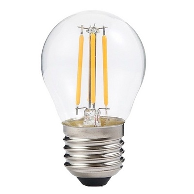 360 Beam Angle G45 4000K 6500K No Flicker E12 Candelabra Base Led Filament Bulb