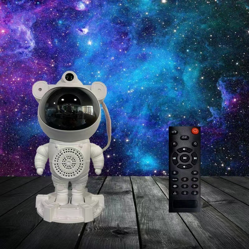 Night Light Kid Starry Sky Projector Astronaut Space Projector for Bedroom