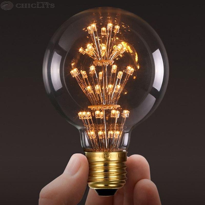 Traditional edison bulb E27 B22 vintage lamp G125 G80 25w 40w 60w incandescent light bulb