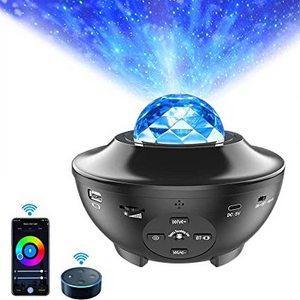 Roomlux Starry Night Light Star Smart Projector Sky Lite Laser Projector With Music Player