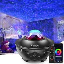 Roomlux Starry Night Light Star Smart Projector Sky Lite Laser Projector With Music Player