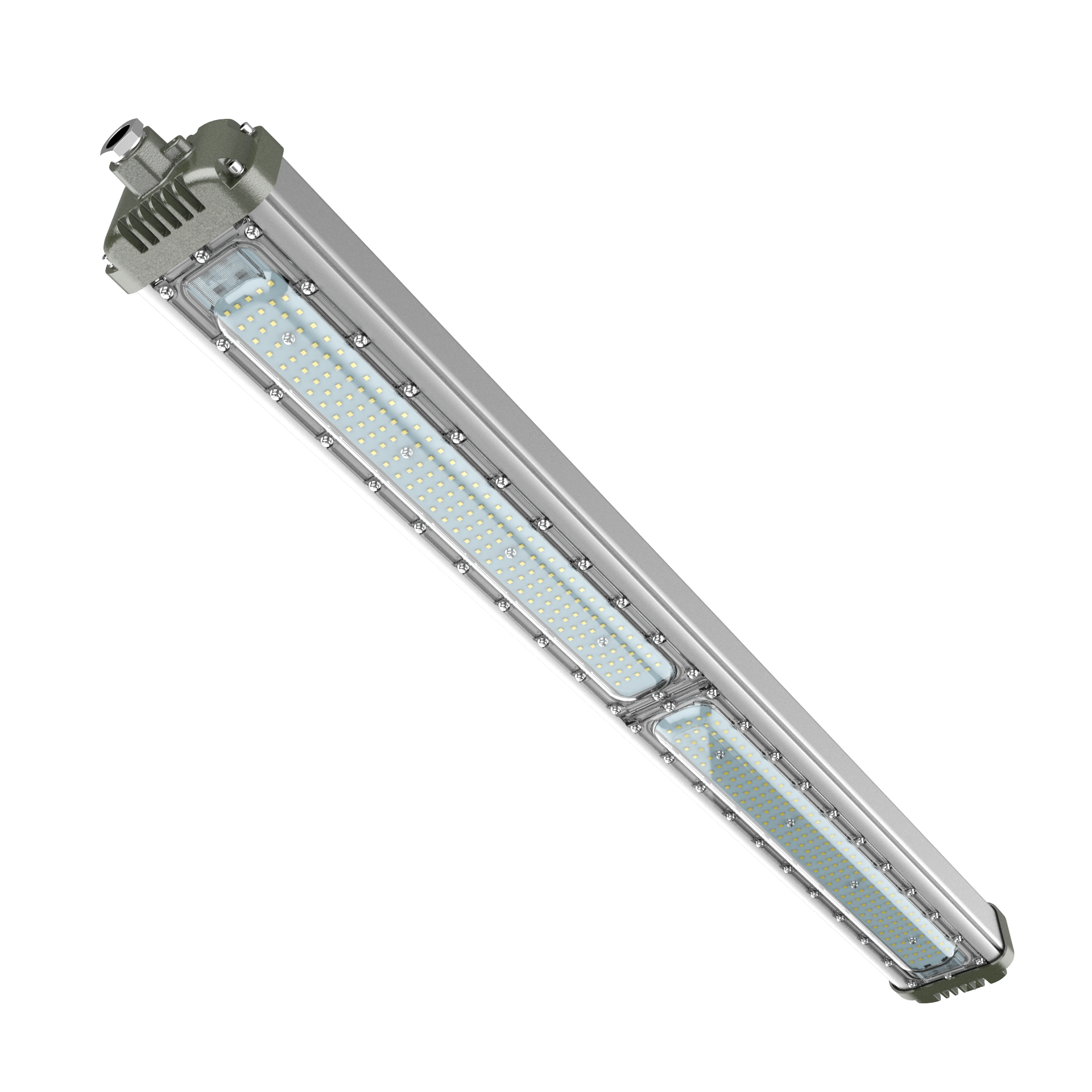 Explosion proof light 80W 100W 120W ATEX LED Linear Light industrial Explosion Proof  Emergency Light