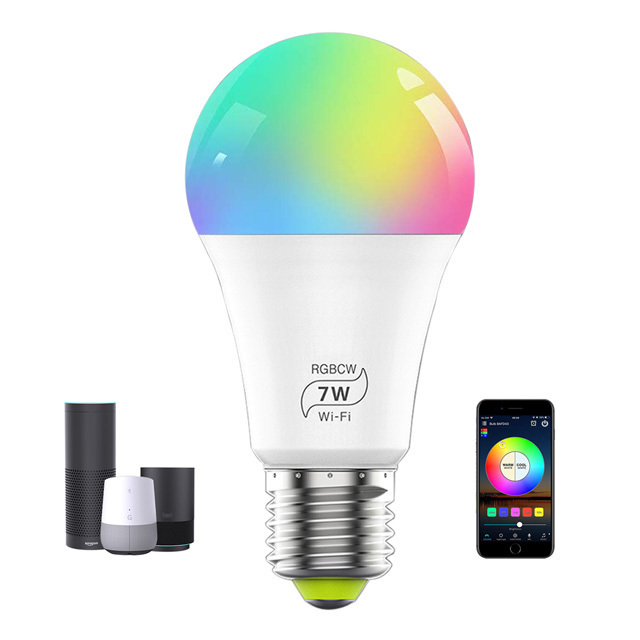 Smart Bulb Lamp RGB LED Dimming 7W 9W Smart Home Dimmable Led Bulb Lighting