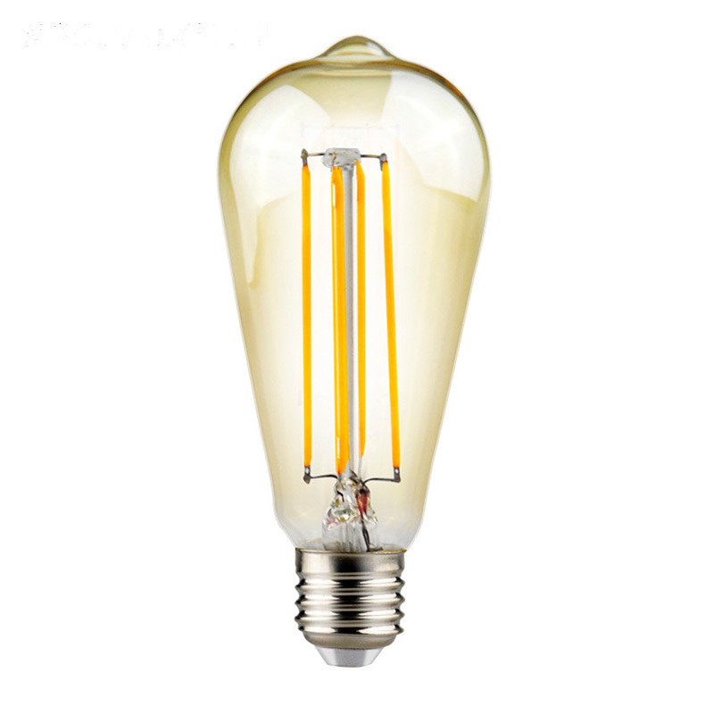 Factory Filament LED Bulb Light Amber Clear B22 E26 E27 Base Led Filament Light Bulb