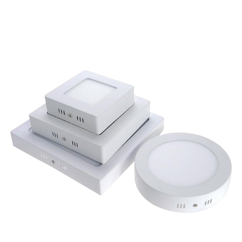 Round Square Surface Mounted 15W 18W 24W Flush Mount Led Ceiling Home Lighting LED Panel Light