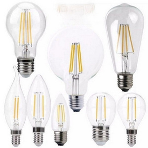 Factory Outlets Christmas Light Bulb A60 G45 C35 ST64 E27 2W 4W 6W 8W Led Filament Bulbs