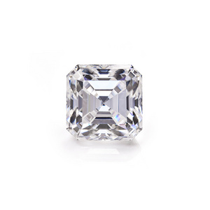 Wholesale Moissanite Price Asscher Cut Moissanite Super White D Moissanite Diamond For Jewelry