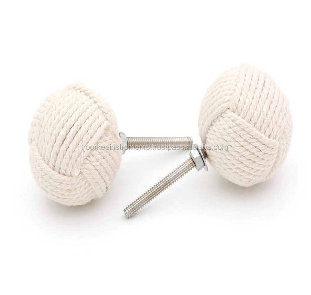 Nautical Cotton rope drawer pulls lot of 10 door knobs Doorknobs Nautical Twisted Decorative drawer pulls