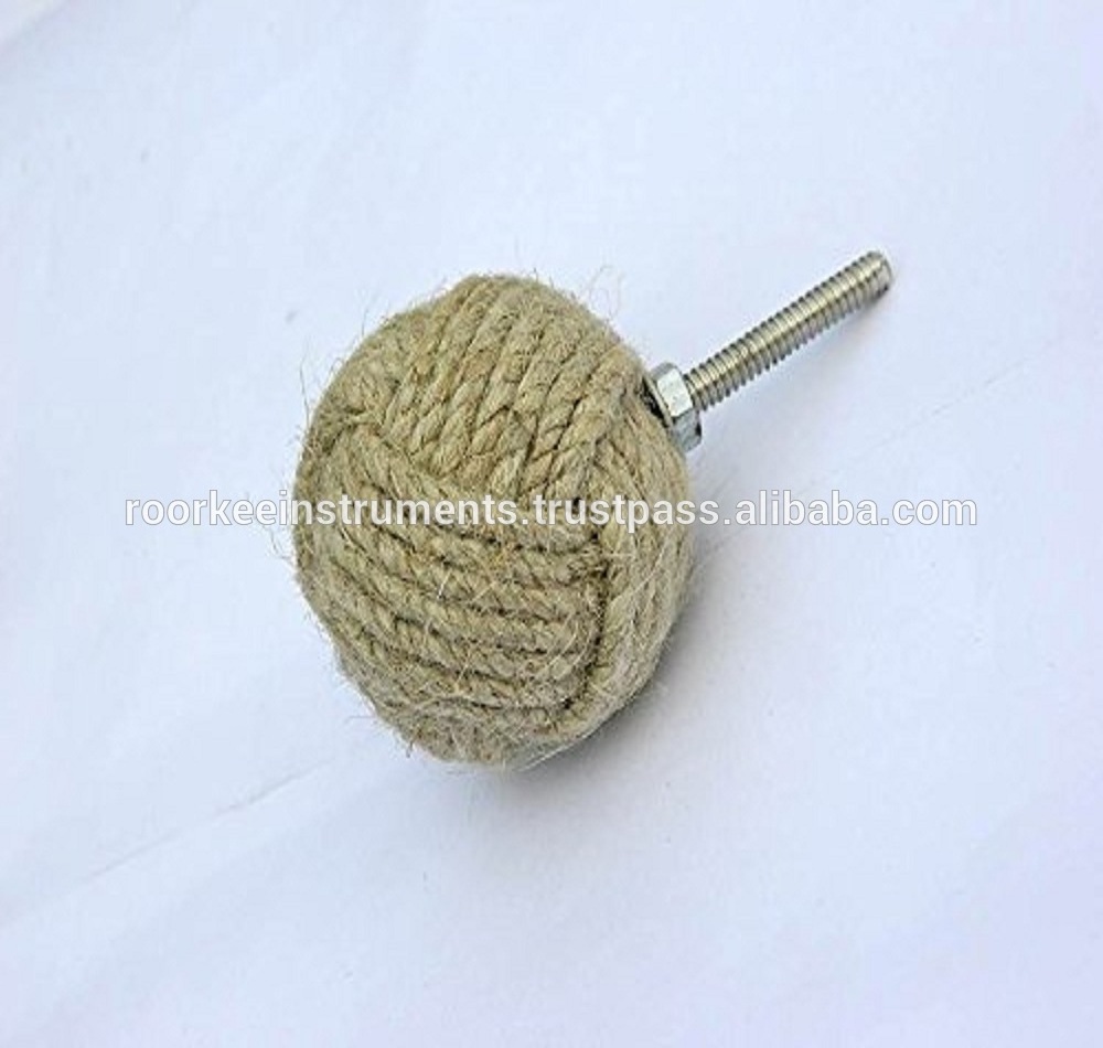 Natural Jute Rope Knot Knobs For Furniture- Drawer/ Cabinet Pulls Knobs- Elegant Home Decor