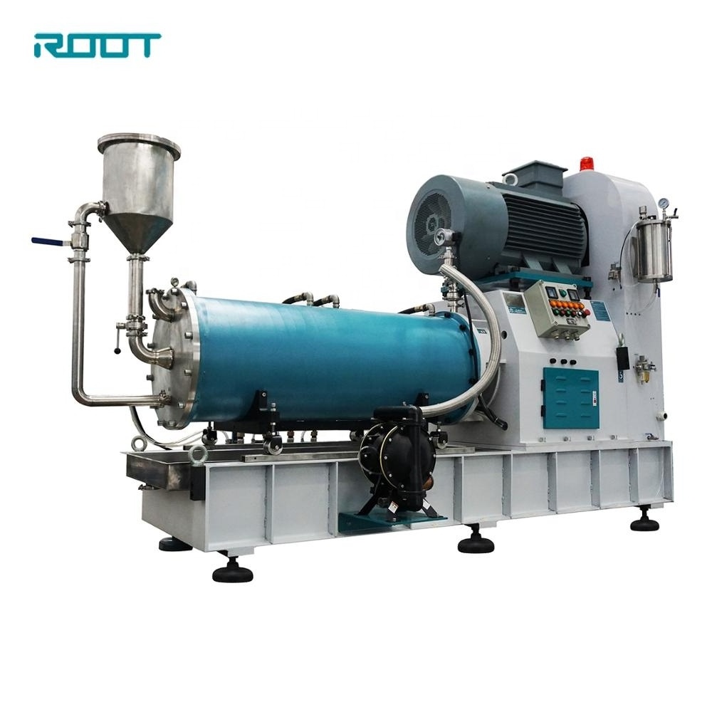 horizontal sand mill 100L bead mil for pigment chemical material wet grinding