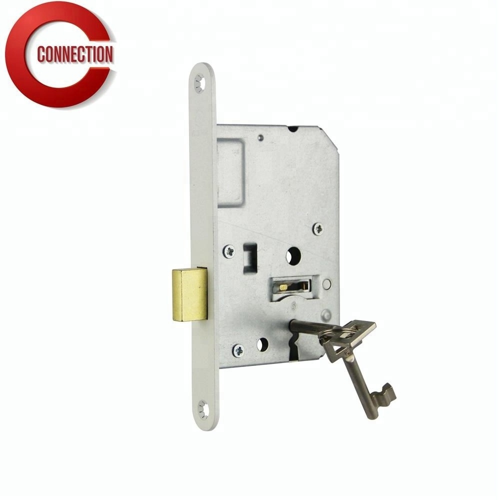 6512 Netherlands 50mm backset lock single latch driven by key