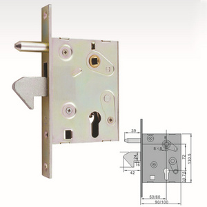 CJ-C001 Sliding door hook lock interior sliding barn doors wooden sliding door