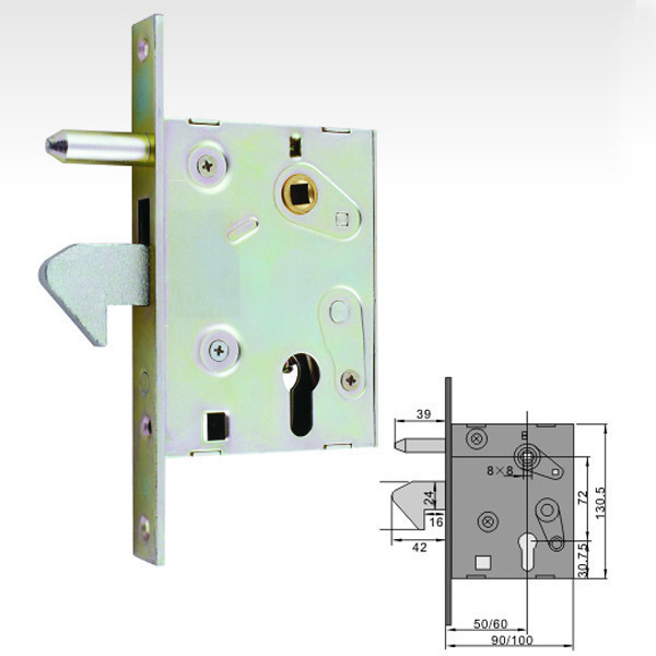 CJ-C001 Hook latch high security door lock door security lock mechanism retail hook lock display security