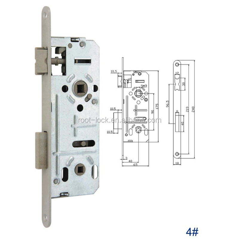 4# door lock cover interior door security lock toilet lock