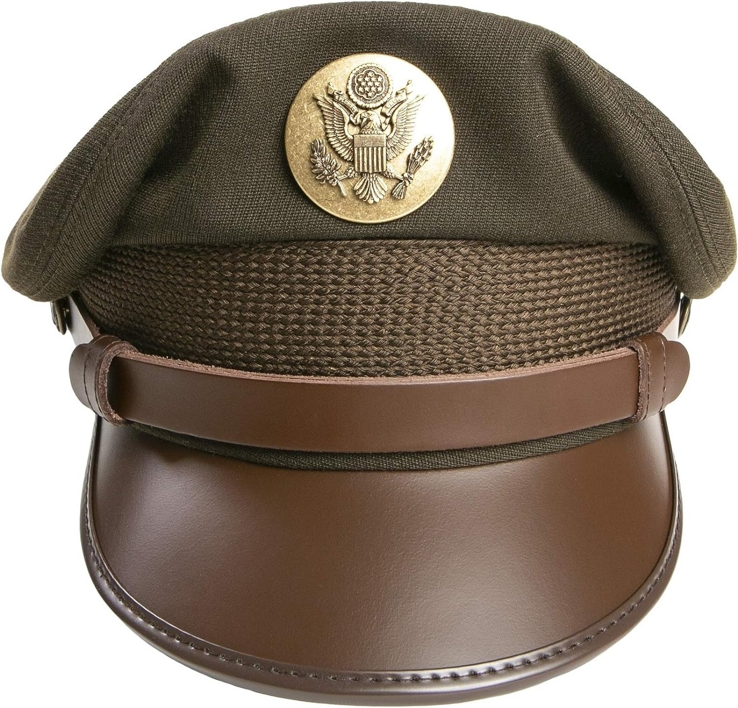 high quality custom logo Original US tactical Officers Service Cap by 'Superior Uniform Cap for men