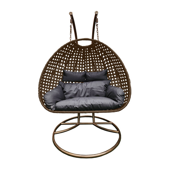 Garden Furniture Patio Set Balcony Steel Rattan Egg Swing Outdoor Chairs