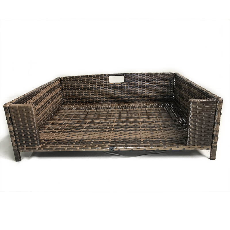 Hot Selling Pet Sofa Rattan Handweave Knitted Pet Nest Luxury Big Dog Sofa Bed Pet Bed