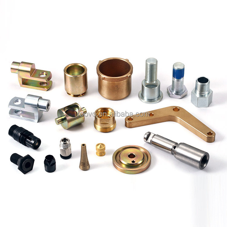 ROOVO OEM Custom Precision CNC Turning Milling Machining Aluminum Service Brass Stainless Steel Metal Parts machined Fabrication