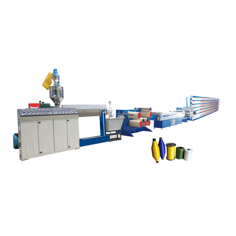 pet polyester brush yarn making extruder machine/broom monofilament extrusion machine line