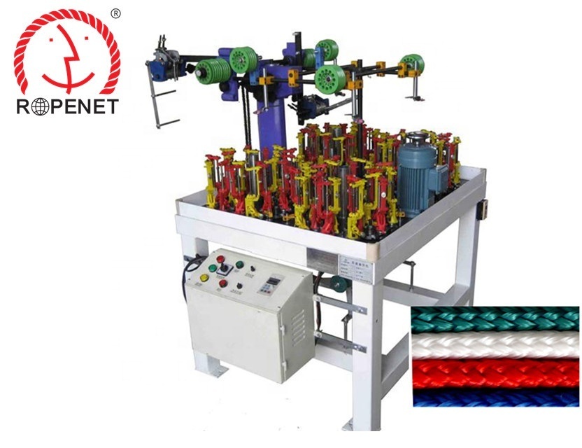 High Speed Wire Loom Shoelaces Rope Braiding Machine