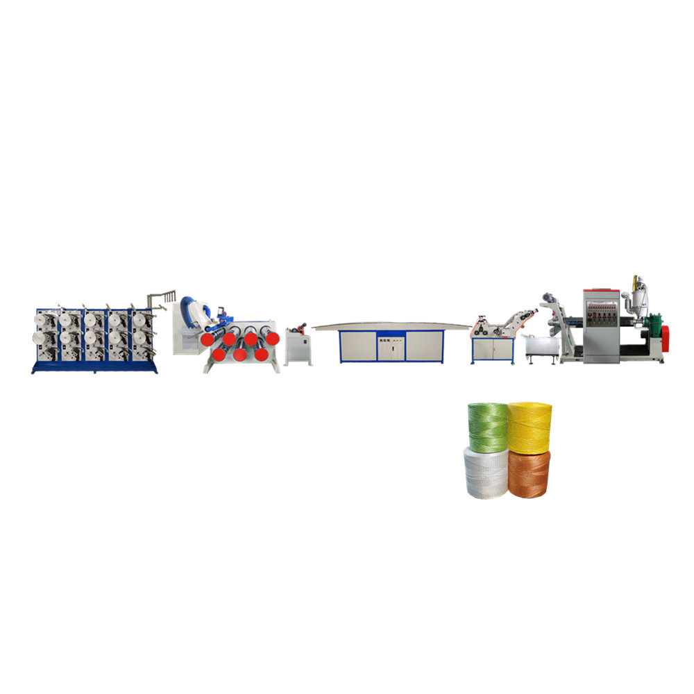 PP PE HDPE Extruder for baler twine rope cord plastic hay thread making machine