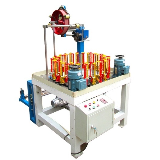 high quality pp rope braider shoelace braiding machine