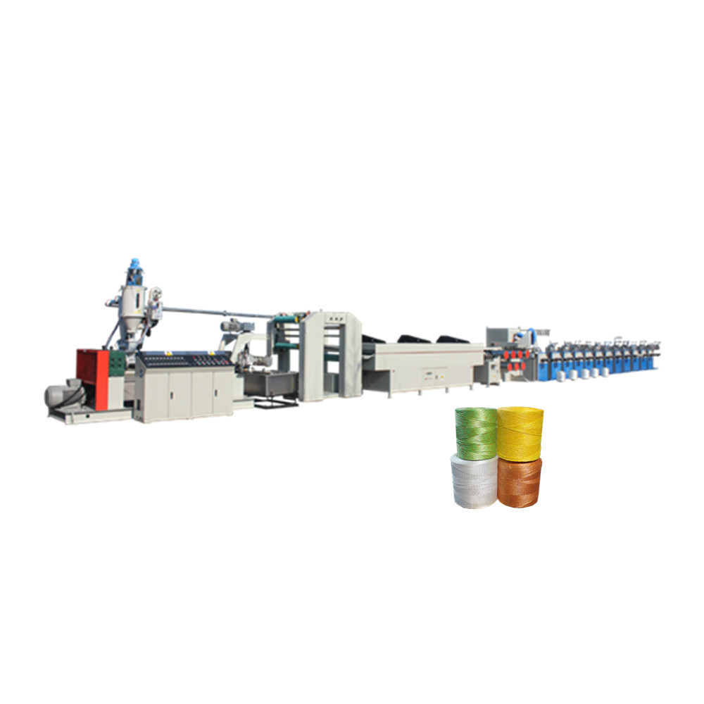 PP PE HDPE Extruder for baler twine rope cord plastic hay thread making machine