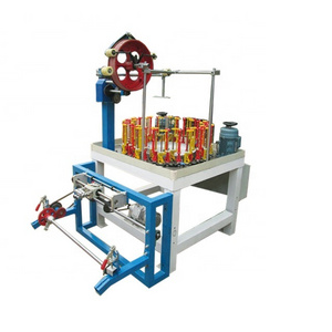 High Speed Wire Loom Shoelaces Rope Braiding Machine