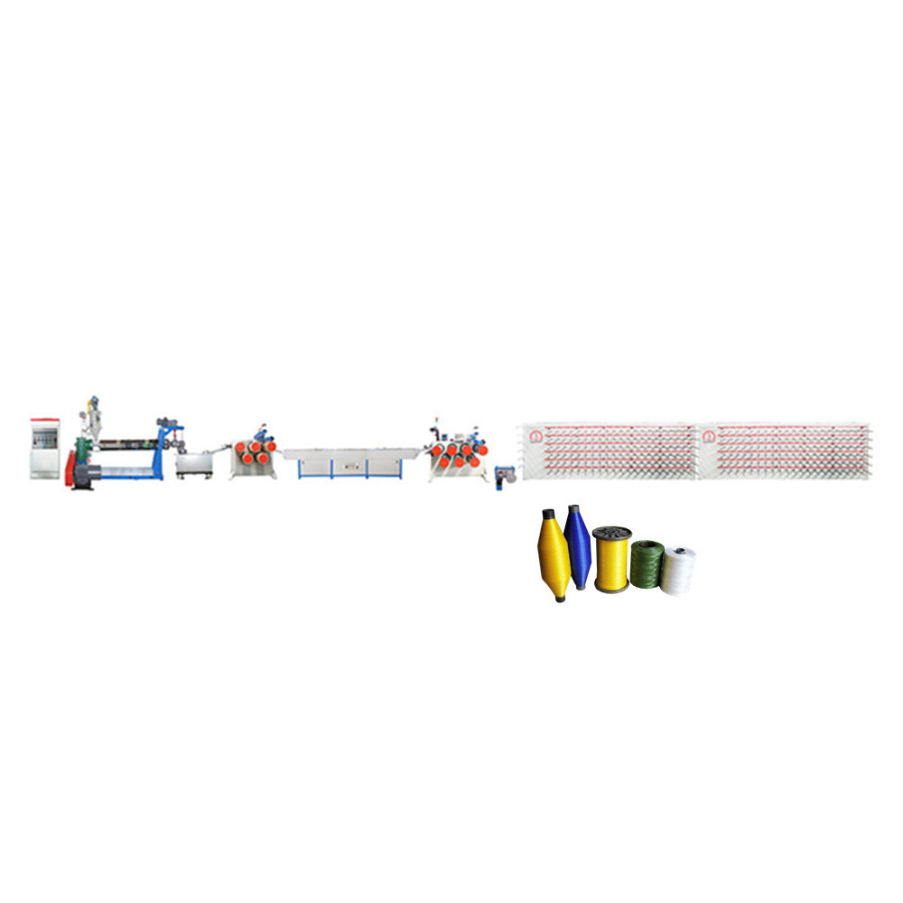 pet polyester brush yarn making extruder machine/broom monofilament extrusion machine line