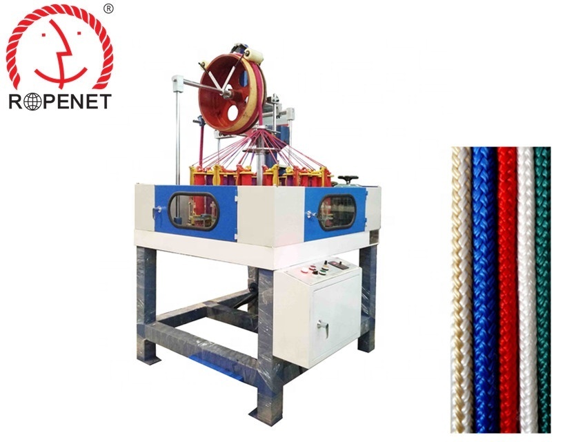 High Speed Wire Loom Shoelaces Rope Braiding Machine